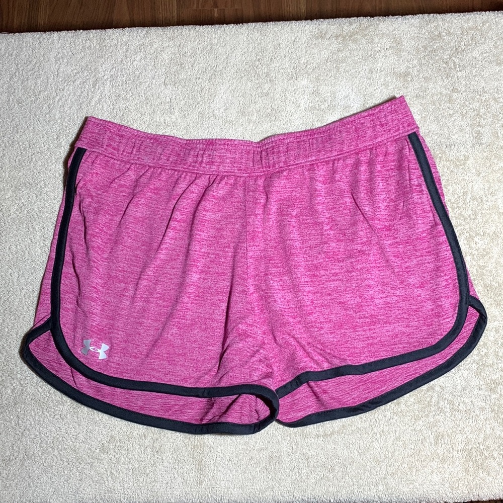 New Pink Under Armour Shorts Size Large